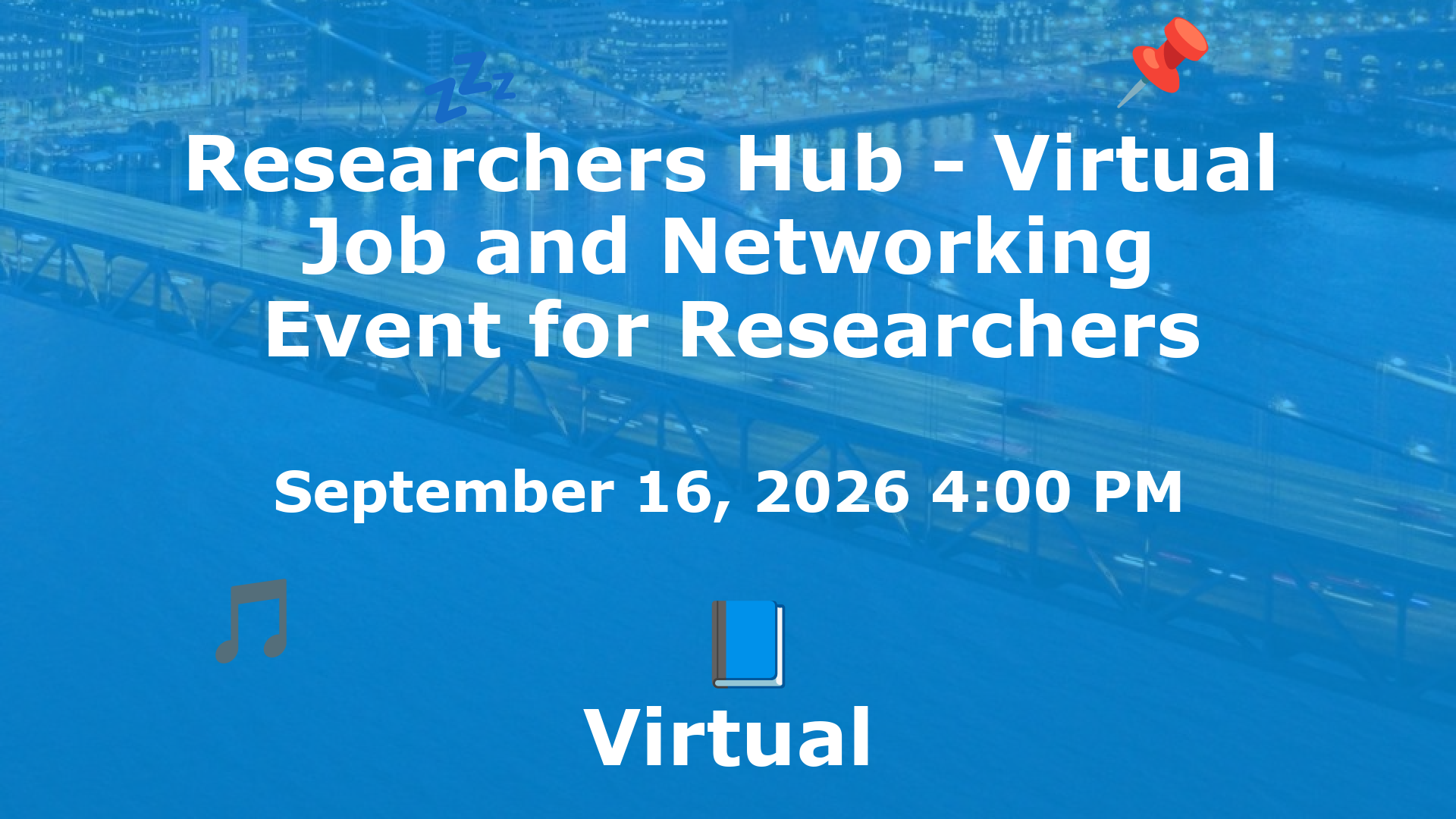Researchers Hub - Virtual Job and Networking Event for Researchers event image